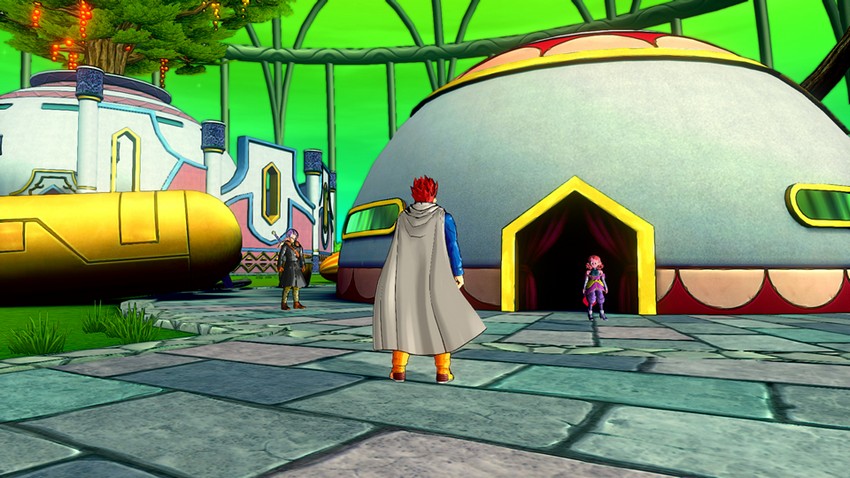The hub area for Xenoverse is both a curse and blessing.